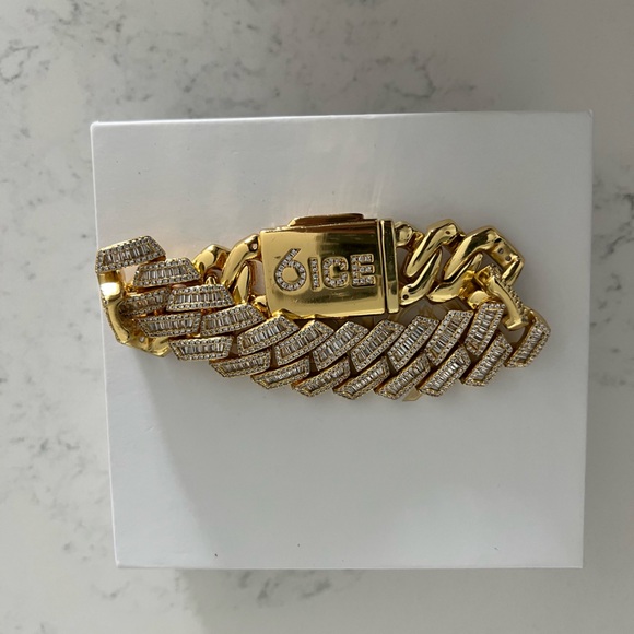 Men’s Cuban bracelet - Picture 3 of 5